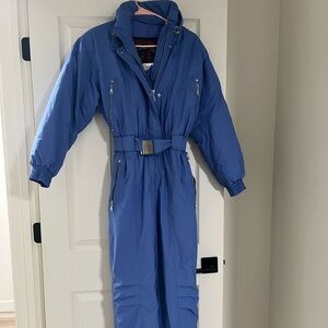 Skiing Passport Vintage Snow Suit